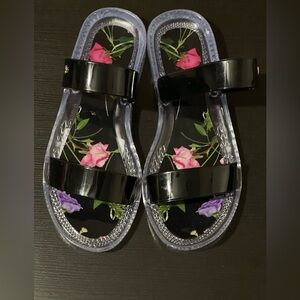 Ted Baker JELLINA Women Walking Sandals in Black-Size:36-US Size:5.5-6